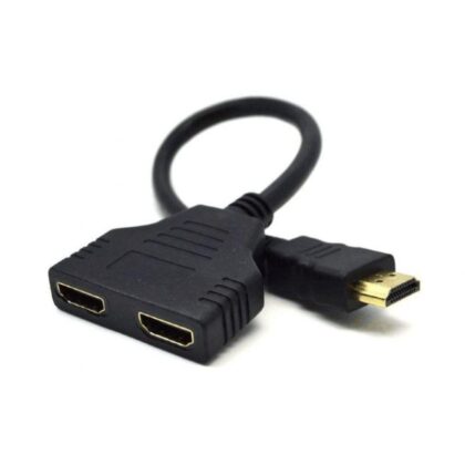 Adapter, HDMI (M) - HDMIx2 (F)