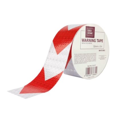 Advarsel Tape Refleks White/Red