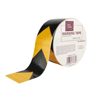 Advarsel Tape Refleks Yellow/Black