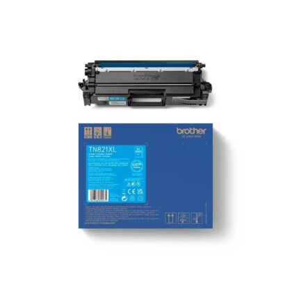 Brother Toner TN821XLC / TN-821XLC Cyan