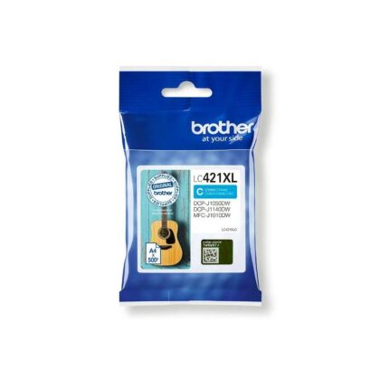 Brother Ink LC421XLC / LC-421XLC XL Cyan