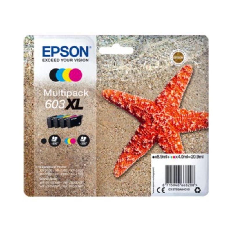 Epson Ink C13T03A64010 / 603XL XL Multipack BK,C,M,Y
