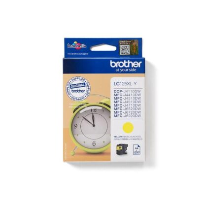 Brother Ink LC125XLY / LC-125XLY Yellow