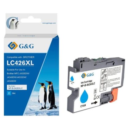 Brother LC426XLC blæk CMYK