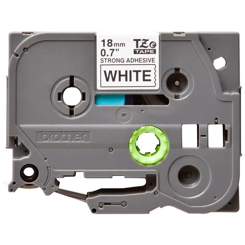 Brother Ribbon TZES241 / TZE-S241 Black on White - Billede 2