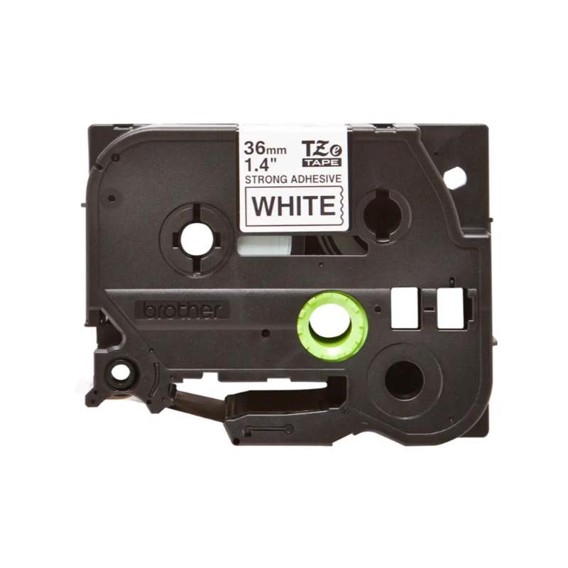 Brother Ribbon TZES261 / TZE-S261 Black on White - Billede 2