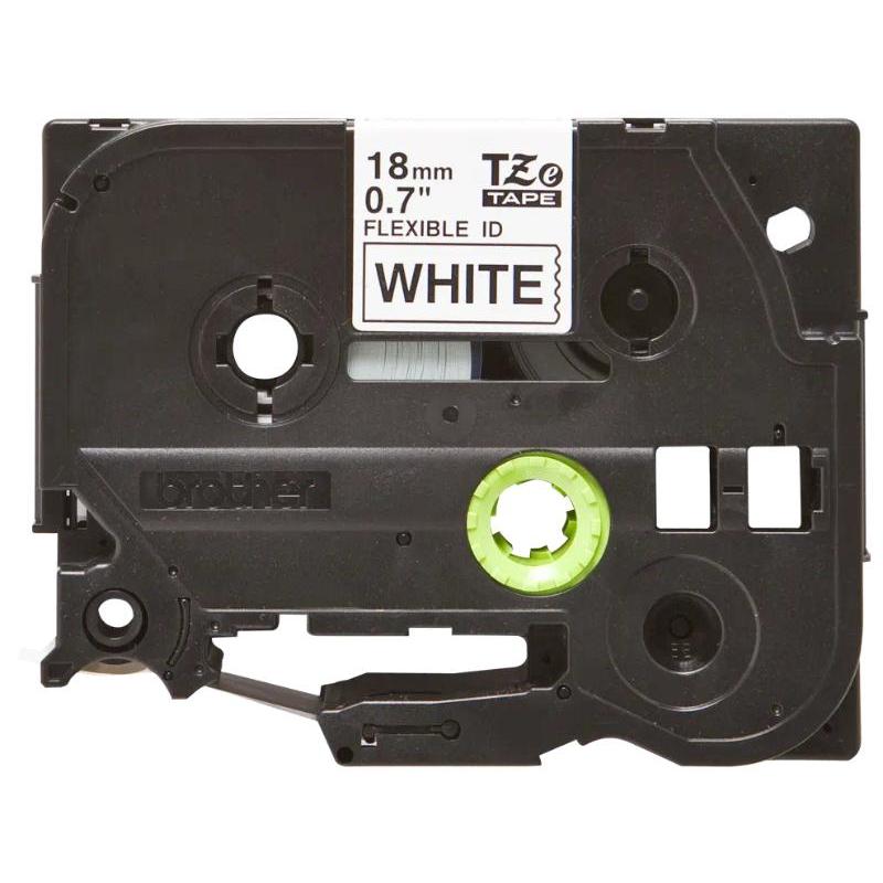 Brother Ribbon TZEFX241 / TZE-FX241 Black on White - Billede 2
