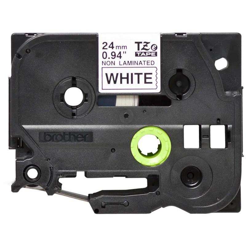 Brother Ribbon TZEN251 / TZE-N251 Black on White - Billede 2