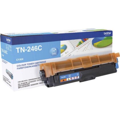 Brother Toner TN246C / TN-246C XL Cyan