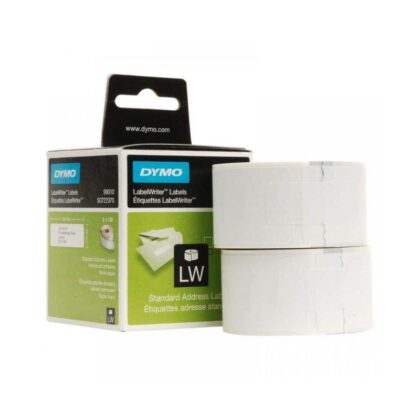 Dymo Label S0722370 / 99010 Double pack Black on White