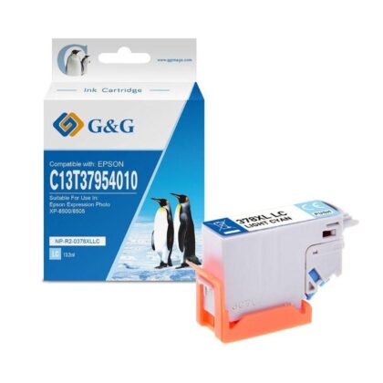 Epson 378XL LC blæk CMYK