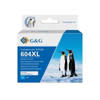 Epson 604XL C blæk CMYK
