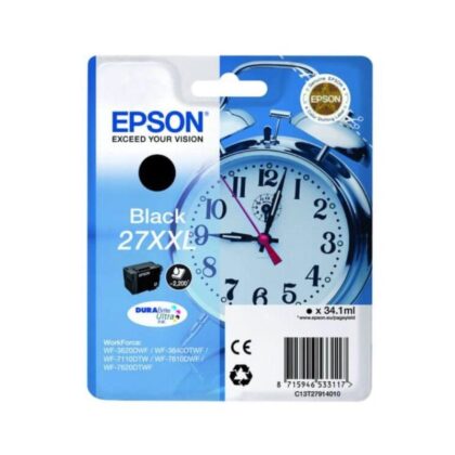 Epson Ink C13T27914012 / 27XXL XXL Black