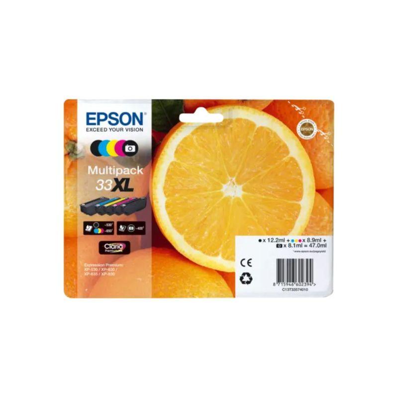 Epson Ink C13T33574011 / 33XL Multipack BK,PBK,C,M,Y