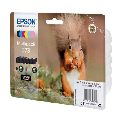 Epson Ink C13T37884010 / 378 Multipack BK,C,M,Y,PC,PM