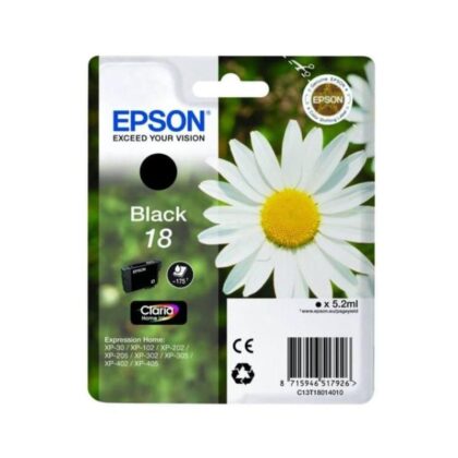 Epson Ink C13T18014012 / 18 Black