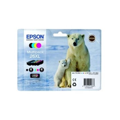 Epson Ink C13T26364010 / 26XL XL Multipack BK,C,M,Y