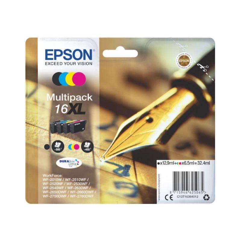 Epson Ink C13T16364012 / 16XL XL Multipack BK,C,M,Y