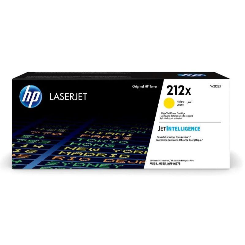 HP Toner W2122X / 212X XL Yellow