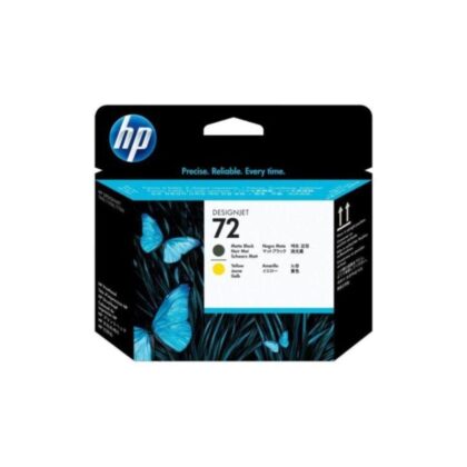 HP Printhead C9384A / 72 Matt Black, Yellow