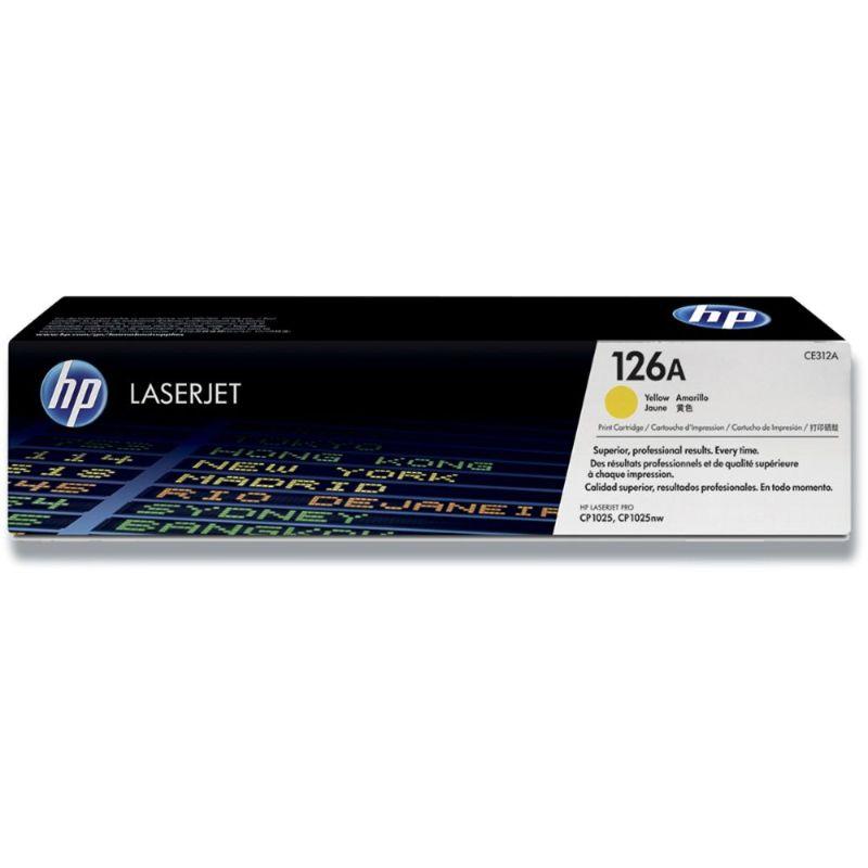 HP Toner CE312A / 126A Yellow