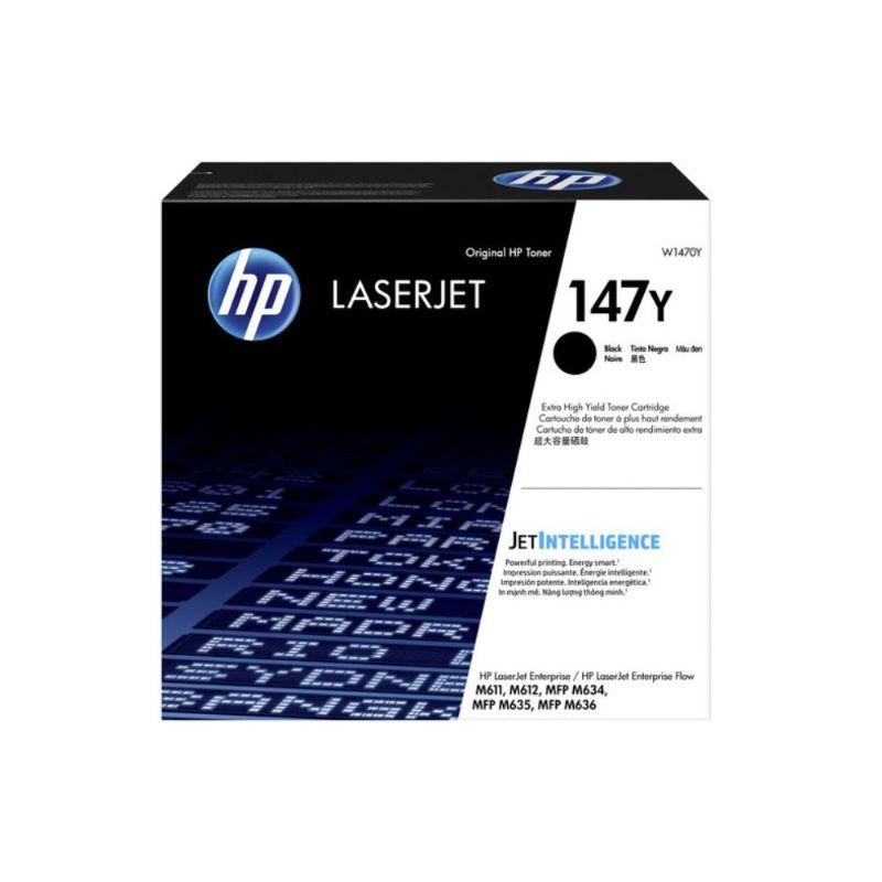 HP Toner W1470Y / 147Y XXL Black