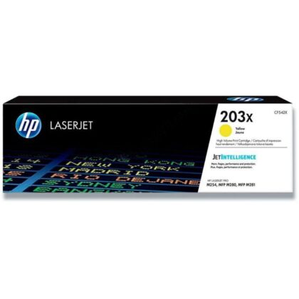 HP Toner CF542X / 203X XL Yellow