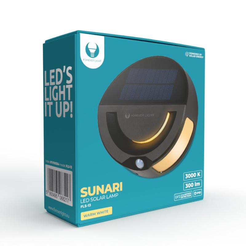 LED SUNARI Solar udendørs lampe
