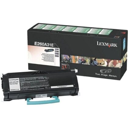 Lexmark Toner E260A31E Black