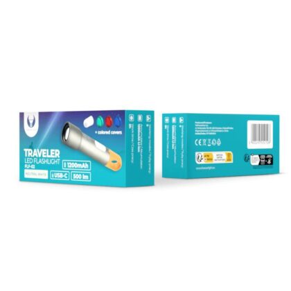 Lommelygte 1200mAh 500lm