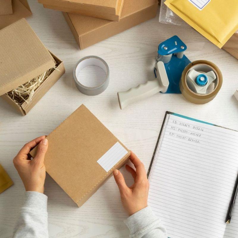 Pakketape og dispenser kit - Billede 6