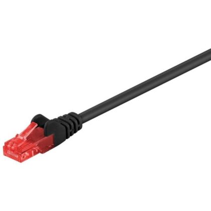 Patchkabel CAT 6  0,5m Sort
