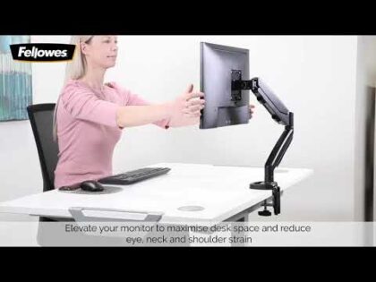 Professional Series Freestanding Single Monitor Arm Sort