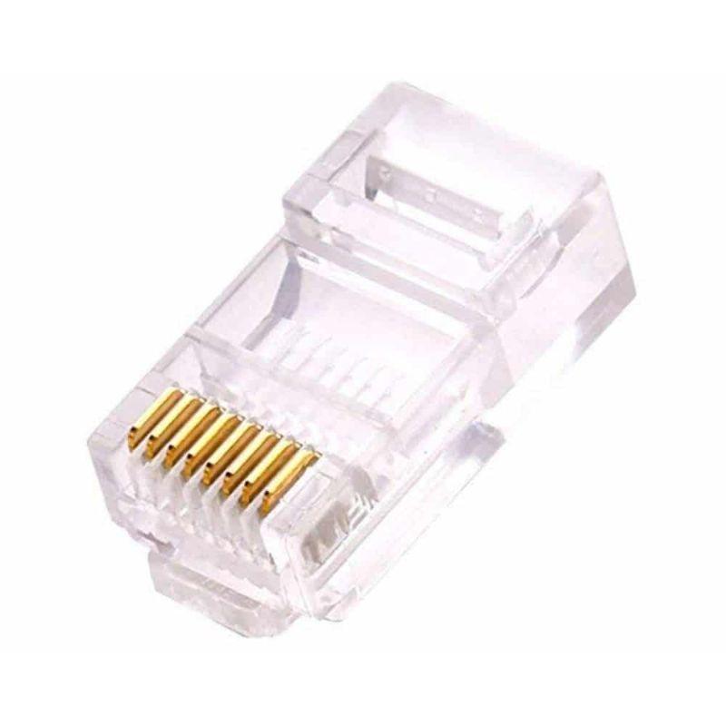 RJ45 Stik 8P8C 10 stk pakning