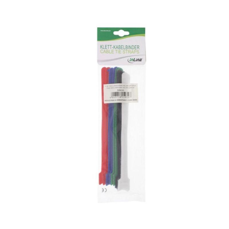Velcro Strips 10 pr pakke 12mm x 240mm - Billede 2