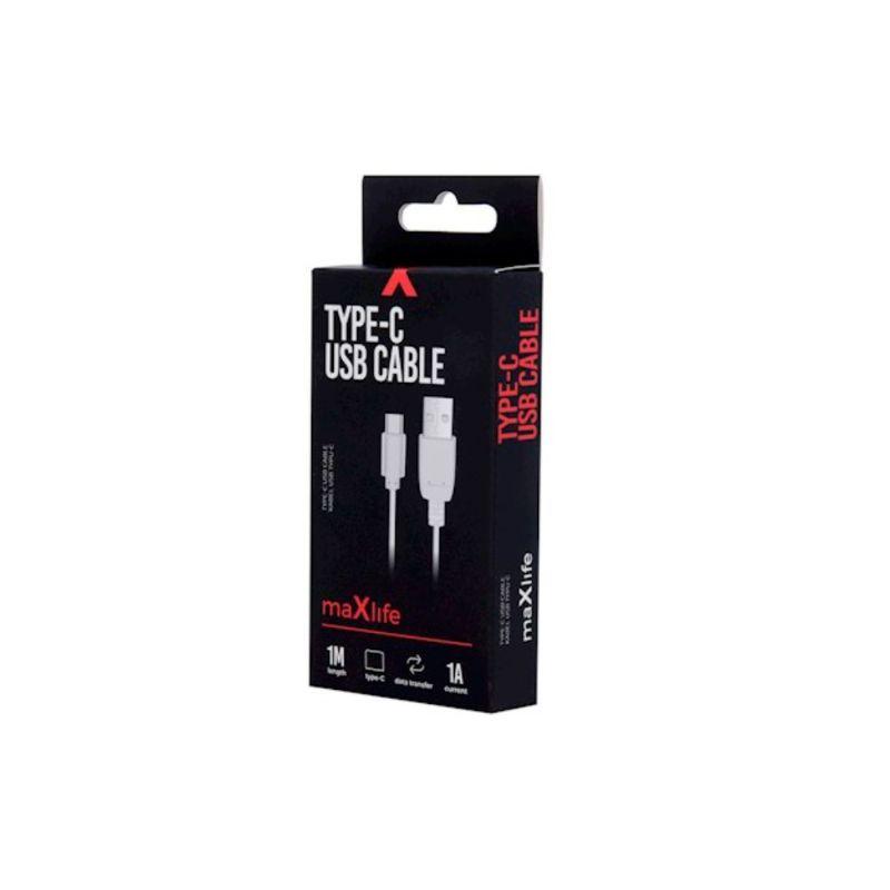maXlife 1m Type-C kabel 1A - Billede 2