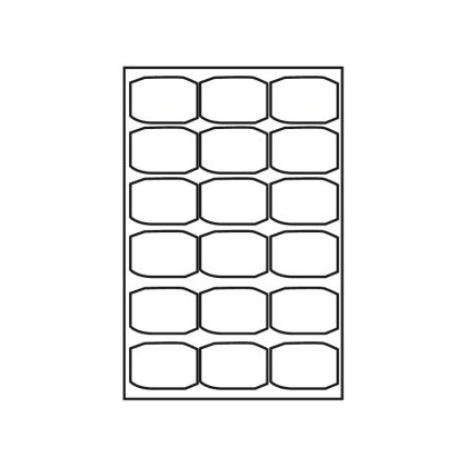 Kopi & Laseretiket 635x466mm 100 Pakk