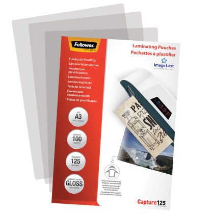 Lamineringslommer A3 100 x 125 Micron Blank