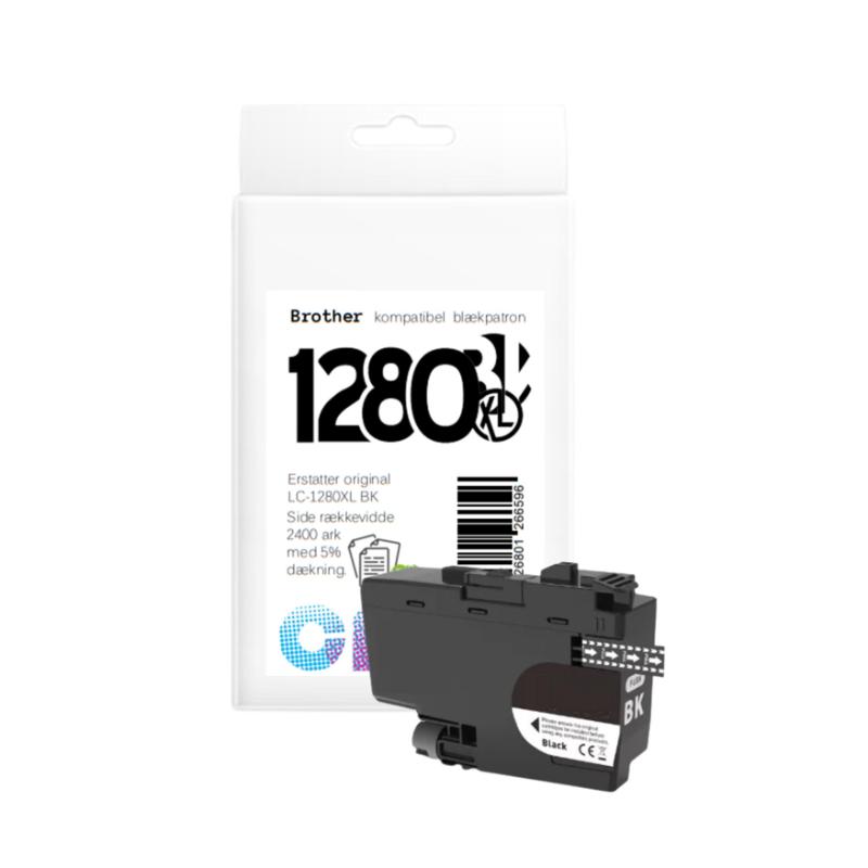 Brother LC1280BK blæk CMYK - Billede 2