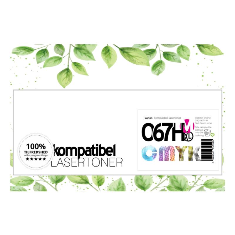 Canon 067HM toner CMYK