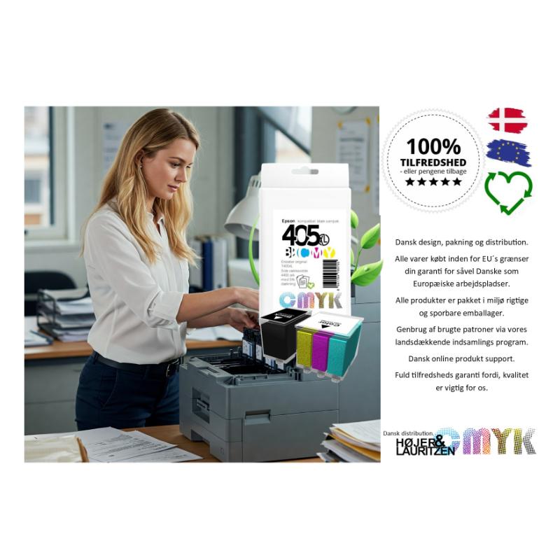 Canon CL513 Color blæk CMYK - Billede 3