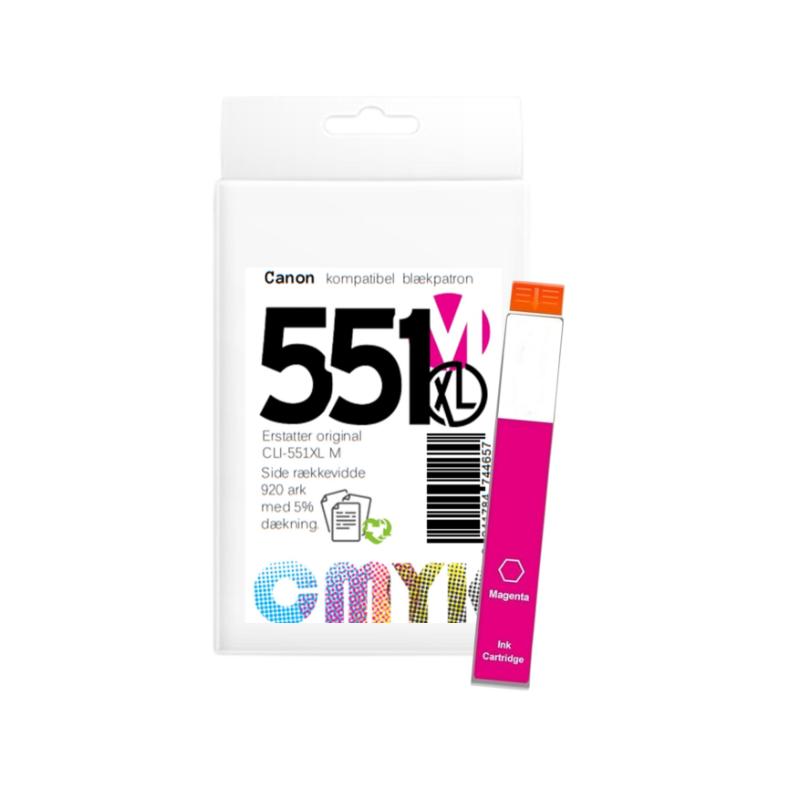 Canon CLI 551M blæk CMYK - Billede 2