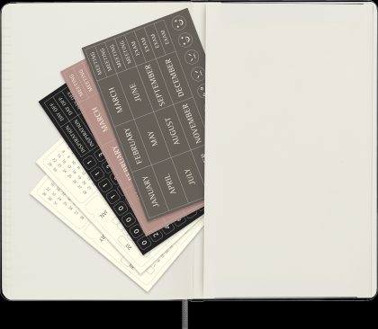 Classic Hard Udateret WeekNote Large Sort