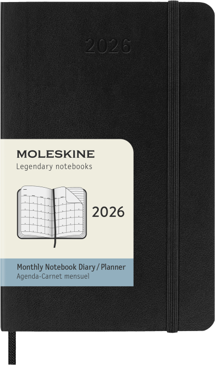 Classic Soft 12M MonthNote Pocket Sort 2026