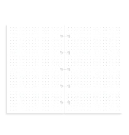 Filofax Notesbog Refill Pocket Dotted