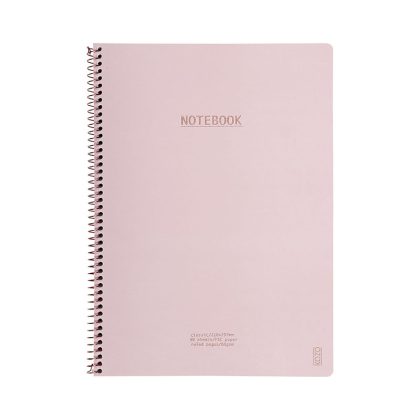 KOZO Notesbog A4 Classic Dusty Pink