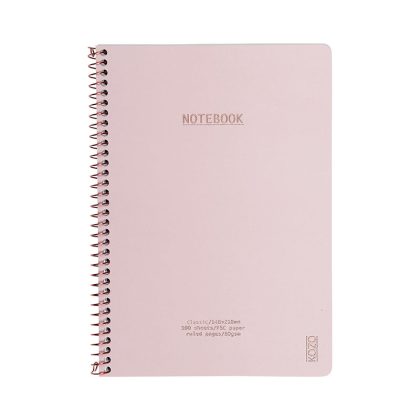 KOZO Notesbog A5 Classic Dusty Pink