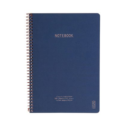 KOZO Notesbog A5 Classic Navy