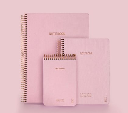KOZO Notesbog A6 Premium Dusty Pink