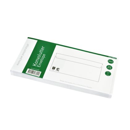 Kuverter M65 Peel & Seal 25st Hvid